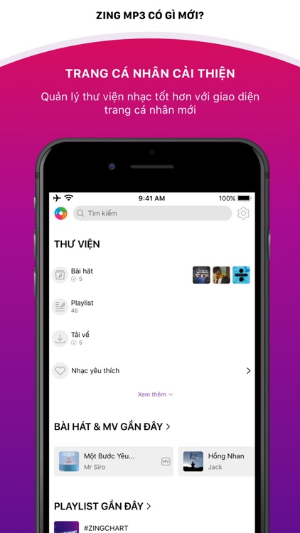Zing MP3 - Đỉnh Cao Âm Nhạc screenshot-3