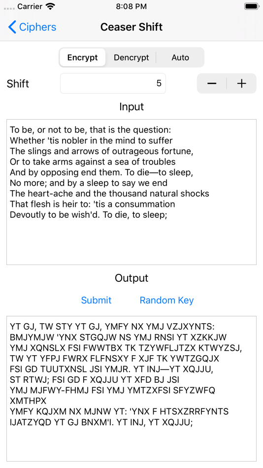 #2. The Cipher (iOS) 由: Logan Richards