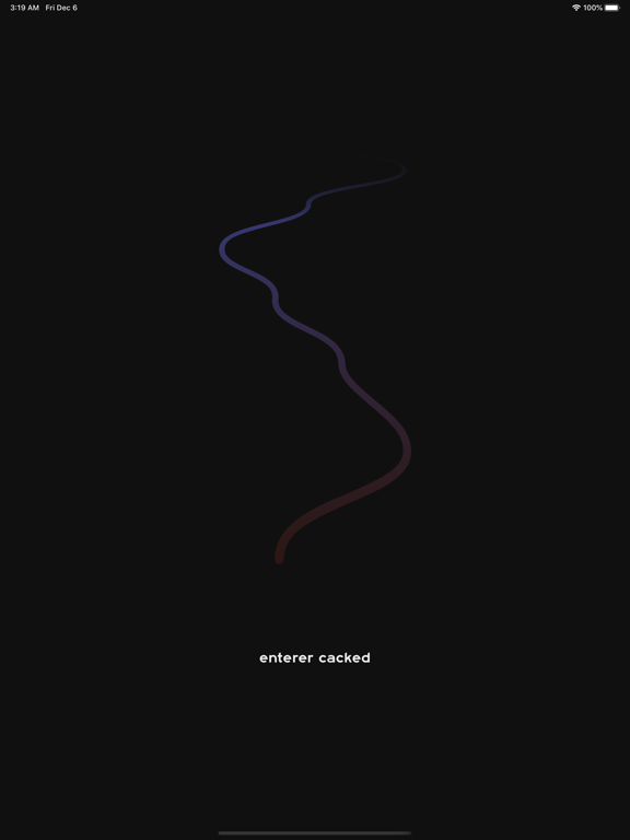 Night Shapes iPad screenshot 1 - Music app