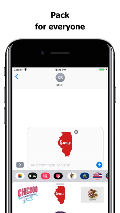 Illinois emojis - USA stickers screenshot-3