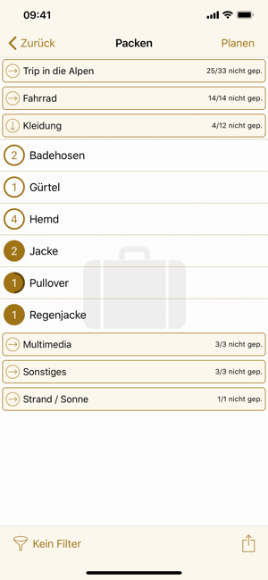 ‎Pack The Bag Pro Screenshot