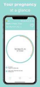 Pregnancy Week Tracker screenshot #1 for iPhone
