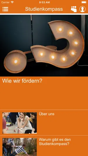 Studienkompass screenshot 2