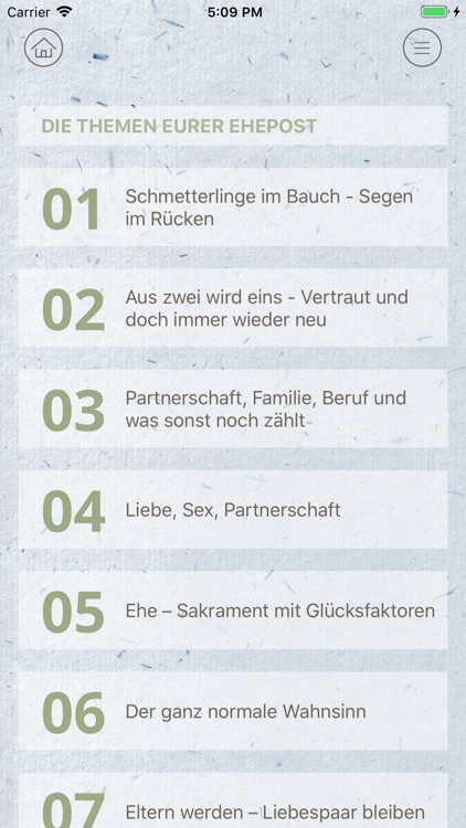 Die ehepost - liebe. leben.