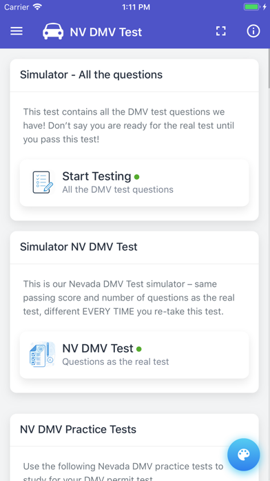 Nevada DMV Permit Test screenshot 3