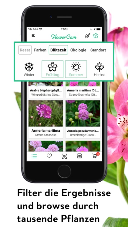 FlowerCam Gartenblumen kaufen screenshot-5