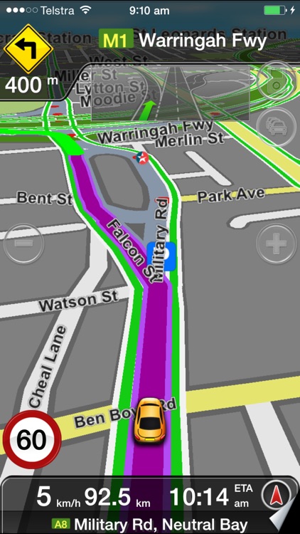 MetroView GPS Navigation screenshot-1