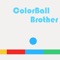 Here, the same color is the brother