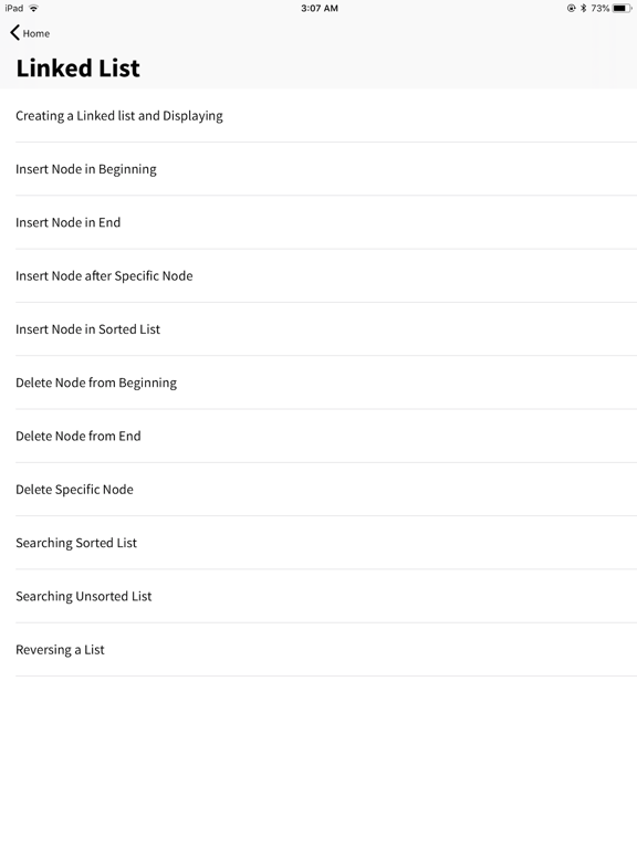 Screenshot #5 pour Data Structures