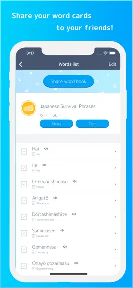 Game screenshot Word book to share apk