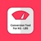 Conversion Tool For kg-lbs is a very easy to use application For people who want to convert pounds to kilograms and kilograms to pounds by clicking the button