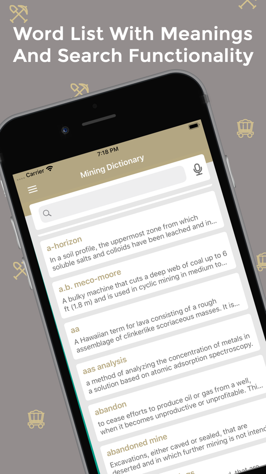 #3. Mining Dictionary - Offline (iOS) 由: Puju Dekivadiya