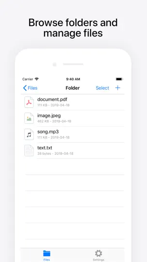 Screenshot von Zip & Rar auf dem iPhone 3