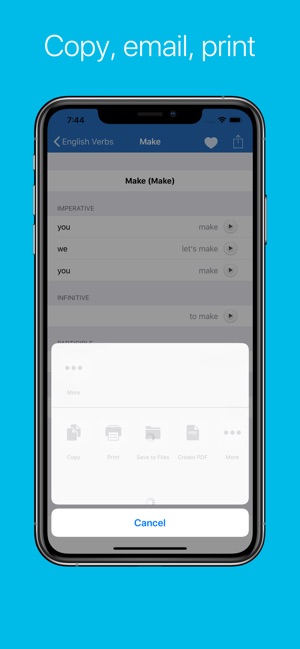 English Verb Conjugator Pro(圖6)-速報App