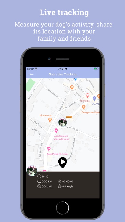 GPS Haciendo el galgo