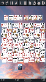 Solitaire 3D. screenshot