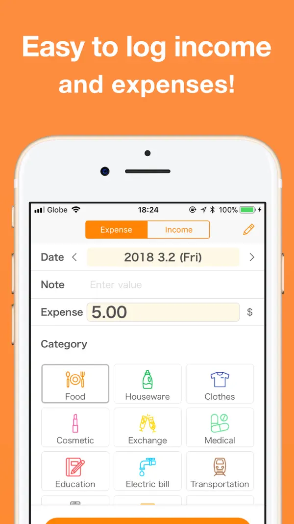 Ausgaben Manager - Money Note Screenshot 4