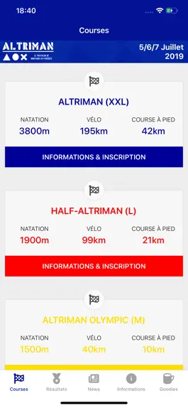 Game screenshot Triathlon Altriman mod apk