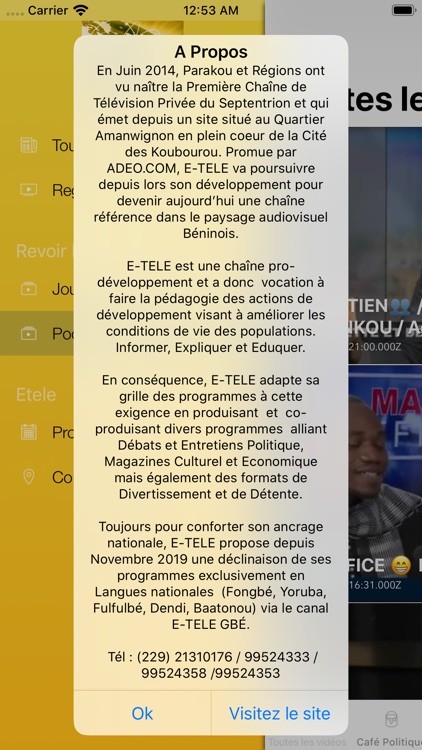 E-télé : L'actualité Béninoise screenshot-4