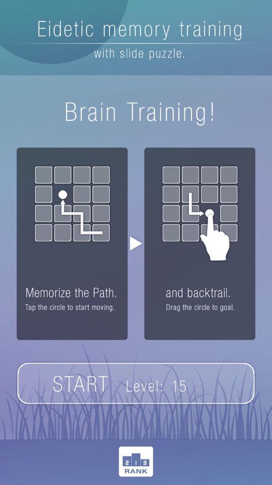 #1. Brain Training 15 puzzle (iOS) 由: makoto yanagisawa