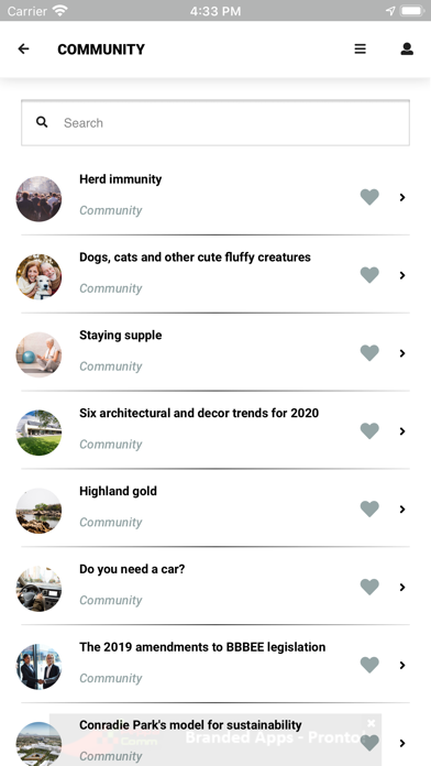 Connected Living Screenshot