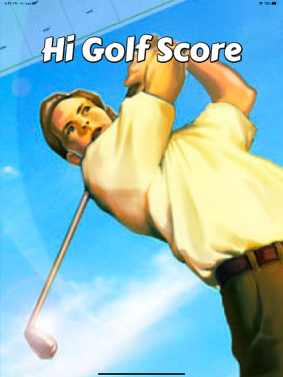 Screenshot #4 pour Hi Golf Score - Golf Scorecard
