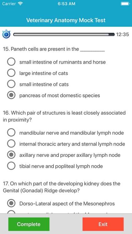 Veterinary Anatomy Quiz screenshot-5
