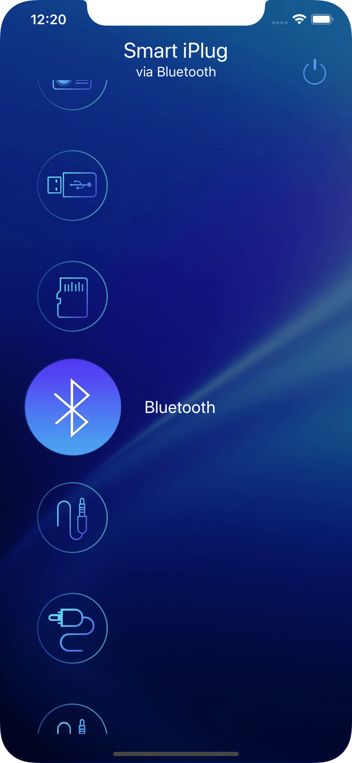 SmartBT iPlug screenshot 2