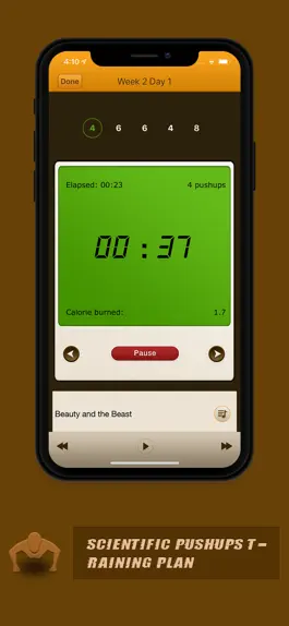 Game screenshot Pushups Coach Pro apk