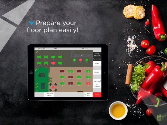 Veloce POS iPad screenshot 2 - Business app