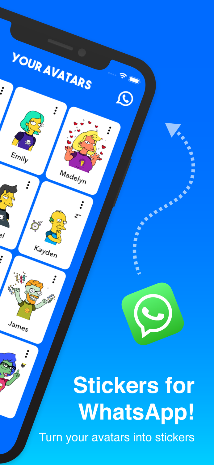 Yellow Avatar Face Maker