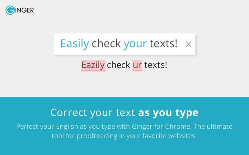grammar checker - ginger iphone screenshot 1