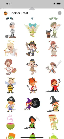 Game screenshot Halloween Costume Stickers hack