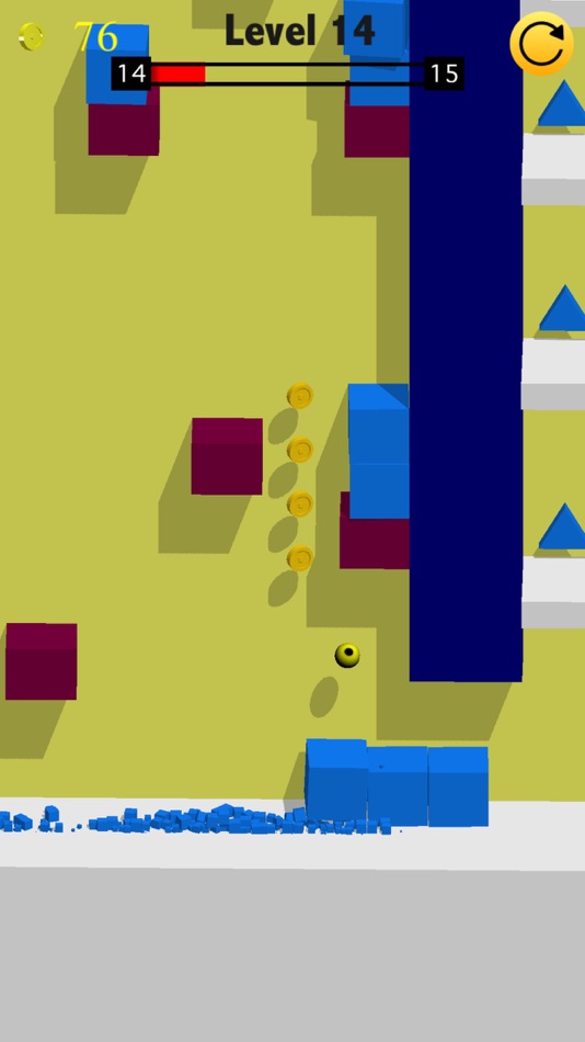 #6. Jump Breaker 3D (iOS) Bởi: Hristo Zhelev
