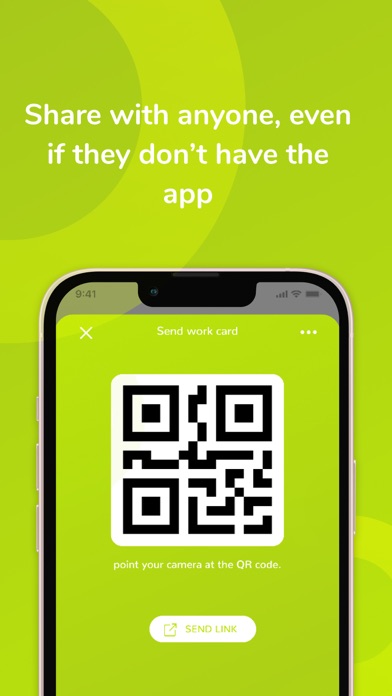 TapShareTech Digital Biz Cards Screenshot