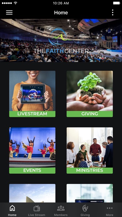 The Faith Center Sunrise Screenshot