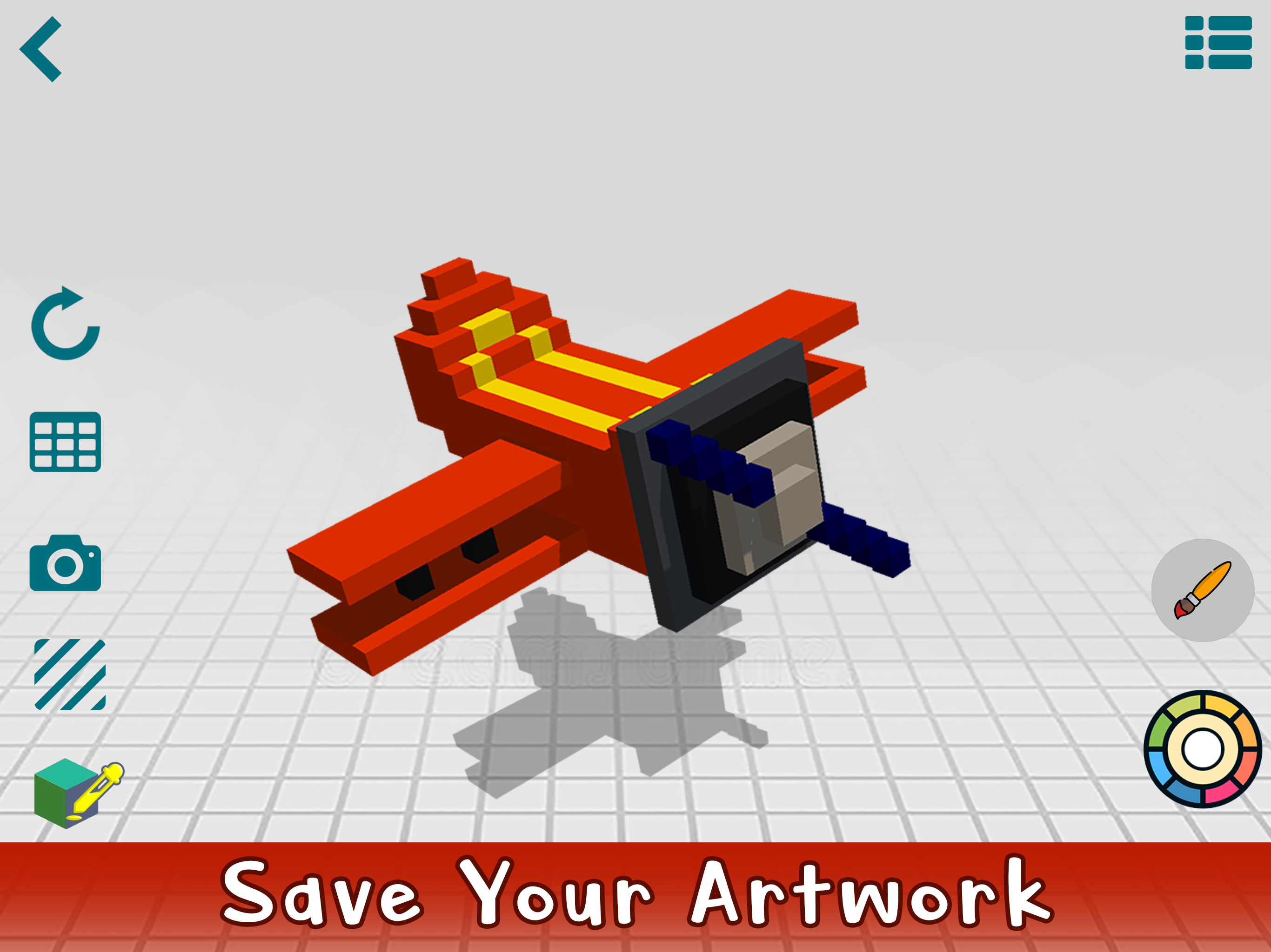 Voxel 3D - Pixel Art Editor screenshot 11
