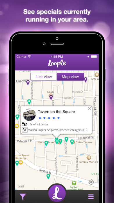 How to cancel & delete Loople: Happy Hour Finder from iphone & ipad 1