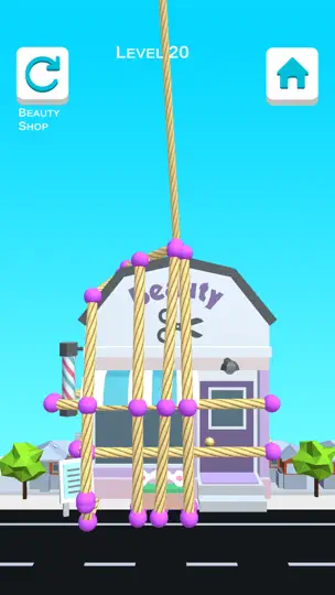 Amaze Rope - Rope Unroll iPhone Screenshot 4