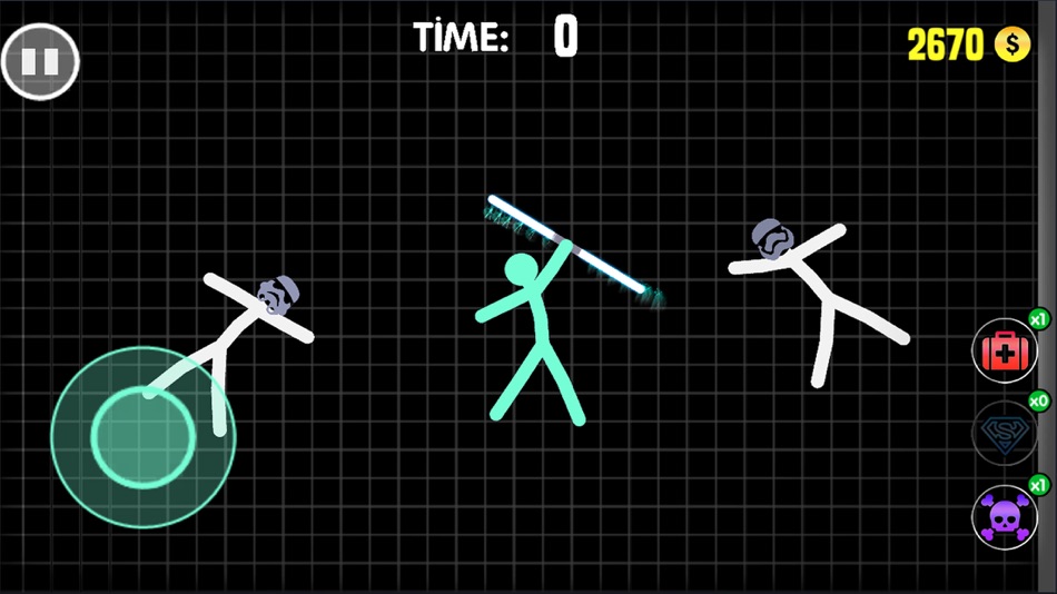 #2. stick Warriors : Legends Hero (iOS) By: Gioi Pham