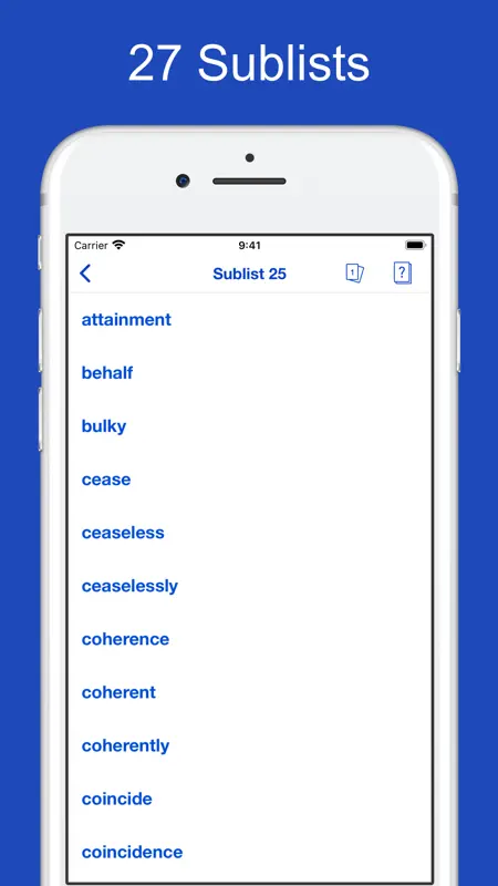 Academic Word List In Use screenshot 8 of 10