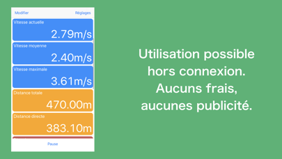 Screenshot #2 pour GPS Measure