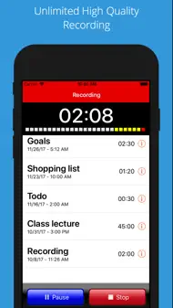IRecorder Pro Audio Recorder iphone resimleri 2