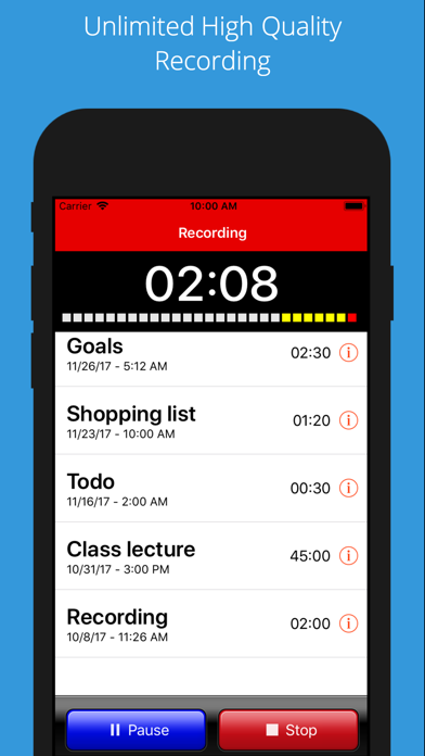 iRecorder Pro screenshot 2