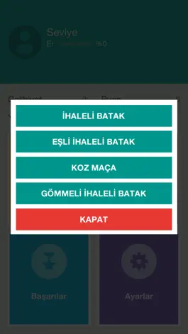 Game screenshot Batak - Tekli, Eşli, Koz Maça hack