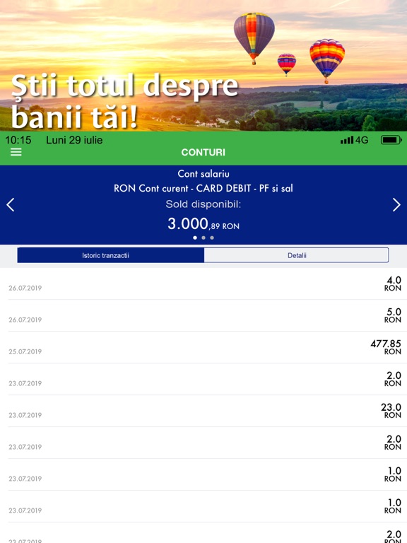 Screenshot #6 pour Patria Mobile Banking