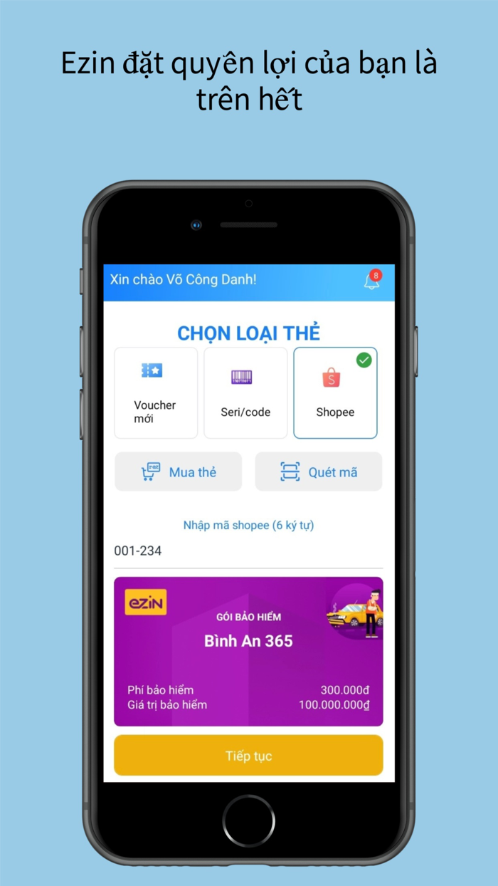 Ezin - Bảo hiểm thông minh