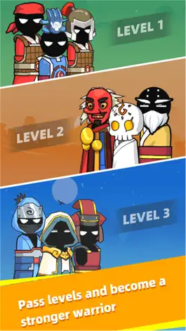 Game screenshot stickman warriors-oriental hack