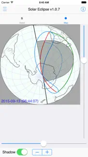 日食 eclipse iphone screenshot 1