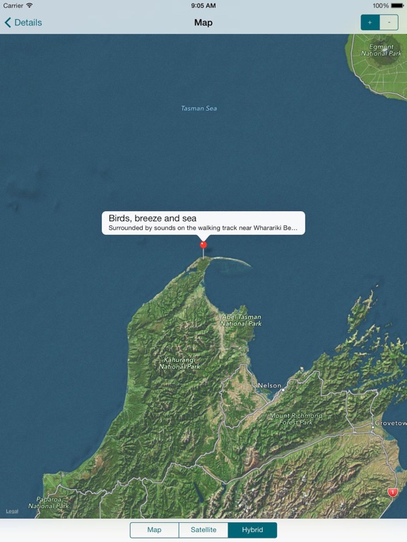 Screenshot #4 pour New Zealand Nature Sounds